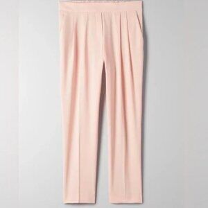 Babaton (Aritzia) Cohen pant in pale pink NWT